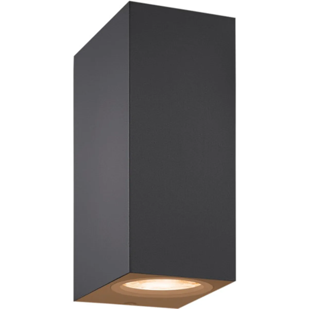 WiZ Up and Down Wandlamp - Wit en Gekleurd Licht - zwart