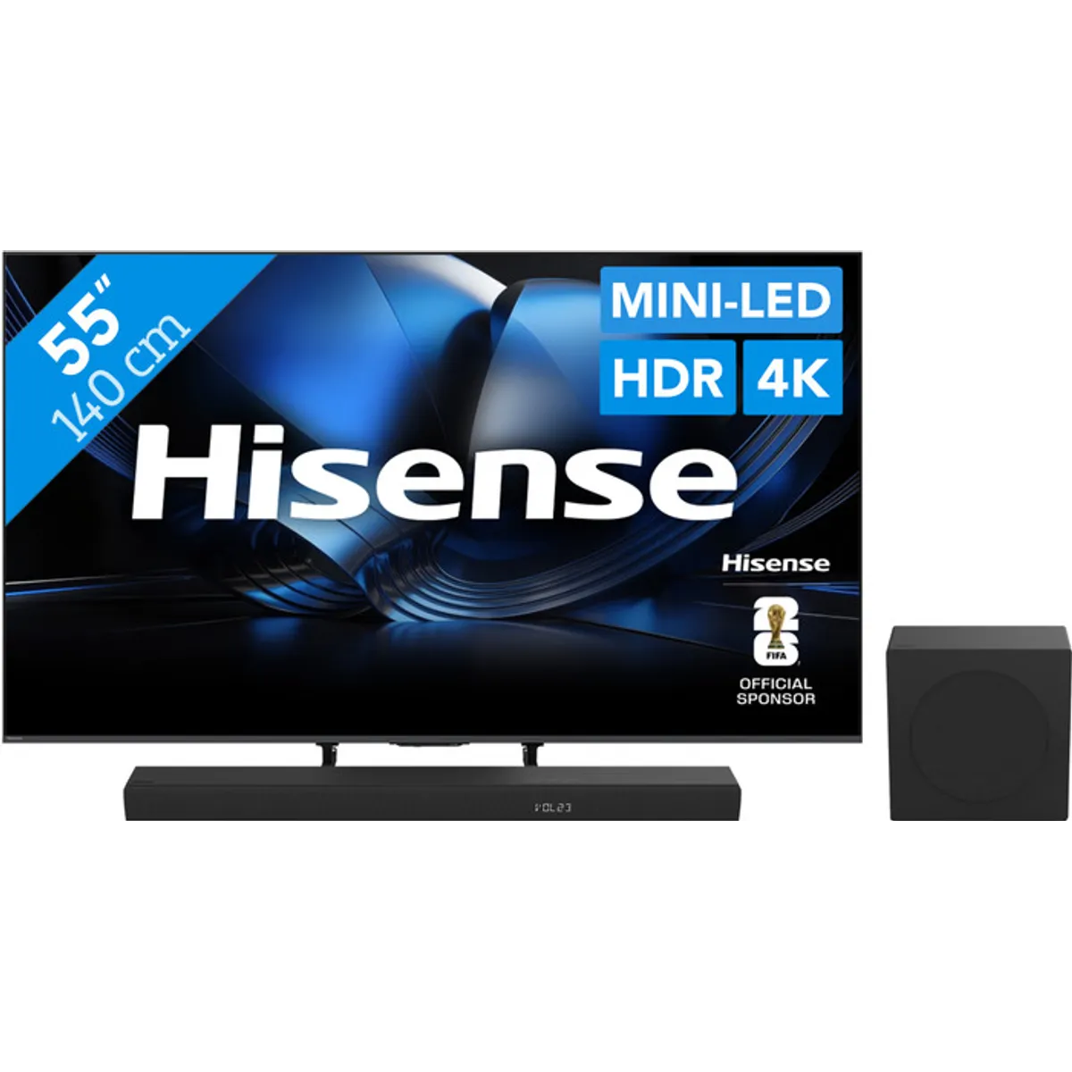 Hisense ULED 55" U79SE (2026) + Hisense HS3100