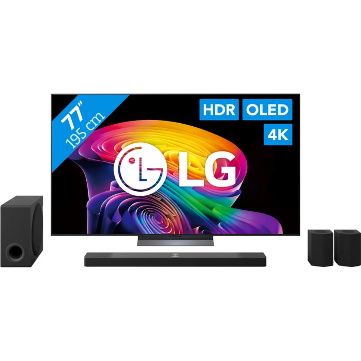 LG OLED 77" C6 (2026) + LG DS95TR