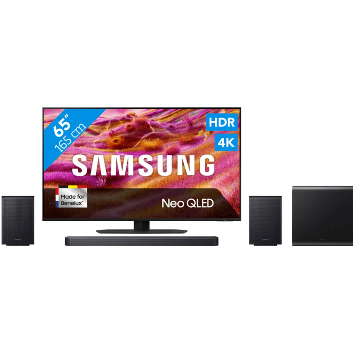 Samsung 65" Neo QLED QN90F 4K (2025) + Samsung HW-Q930F (2025)