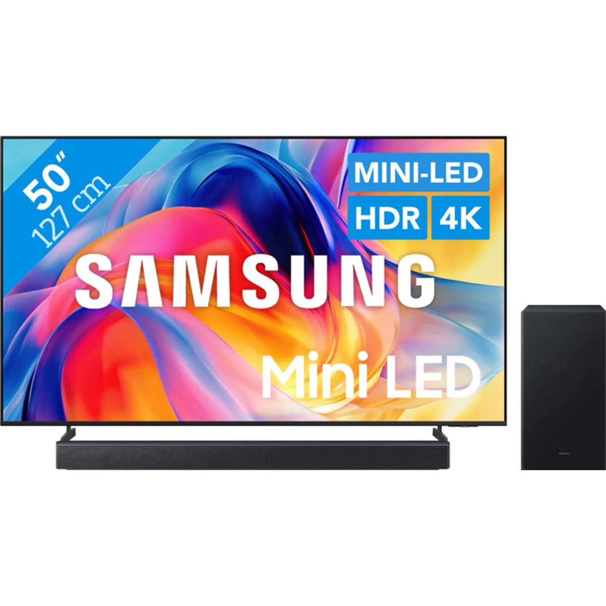 Samsung Mini-led 50" M73H (2026) + Samsung HW-B450F (2025)