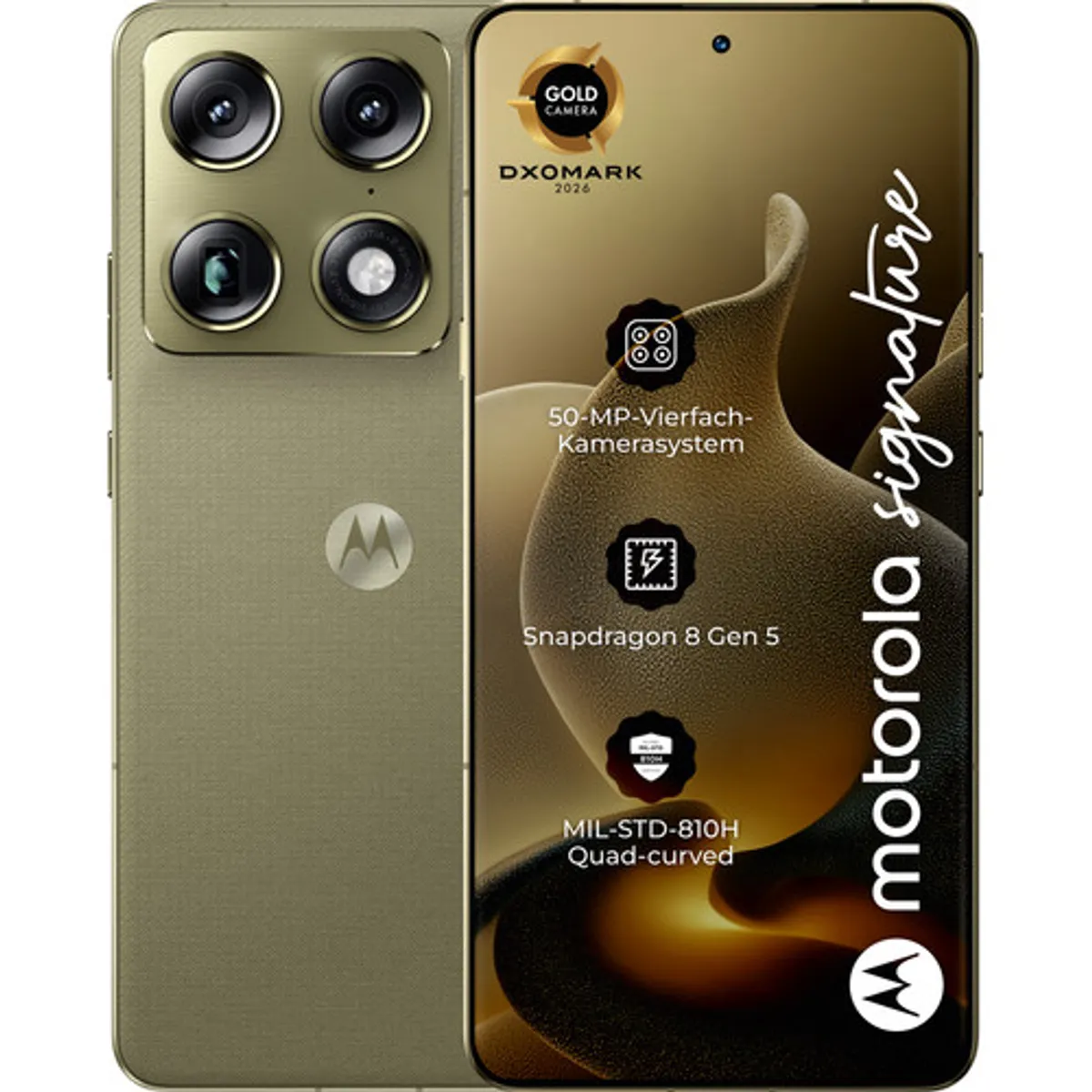 Motorola Signature 512GB groen 5G