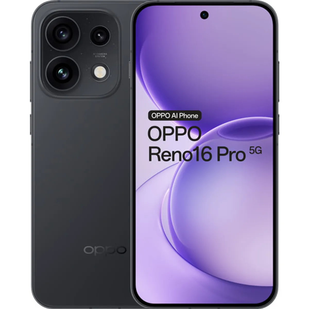 OPPO Reno16 Pro 512GB Zwart 5G