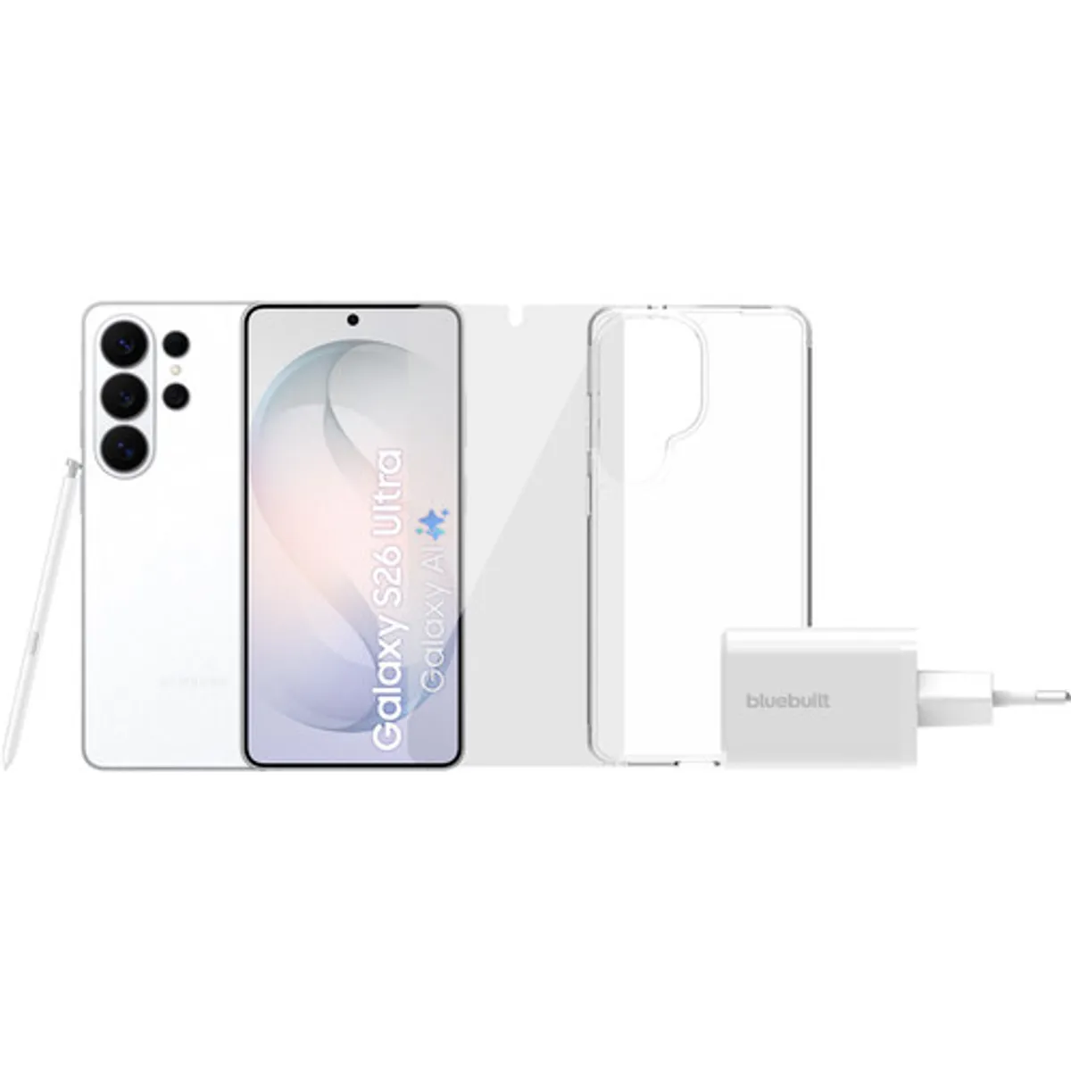 Samsung Galaxy S26 Ultra 1TB Wit 5G + Compleet Accessoirepakket
