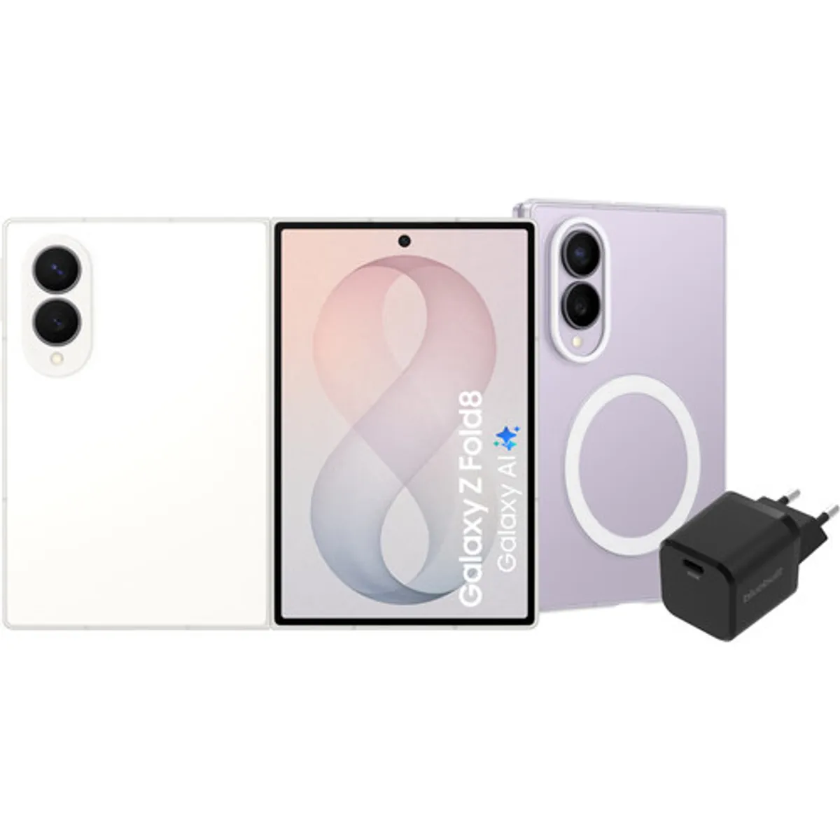 Samsung Galaxy Z Fold 8 256GB Wit 5G + Accessoirepakket