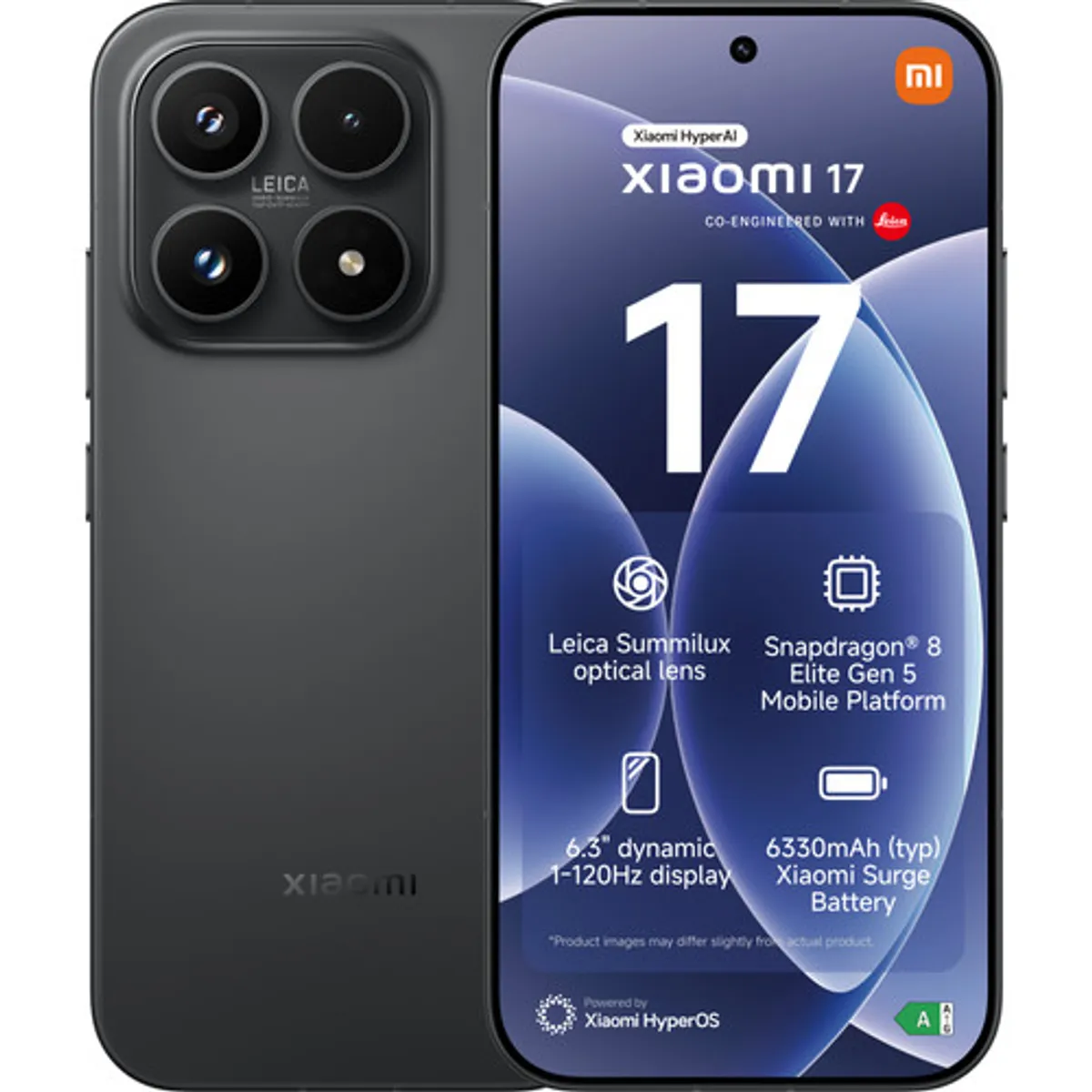 Xiaomi 17 256GB Zwart 5G