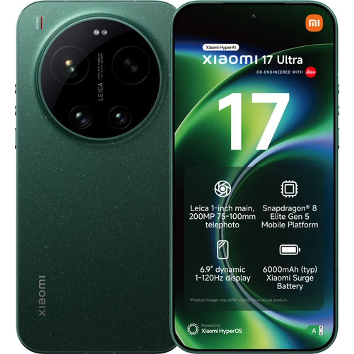 Xiaomi 17 Ultra 512GB Groen 5G