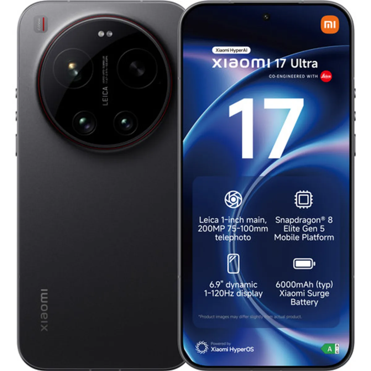 Xiaomi 17 Ultra 512GB Zwart 5G