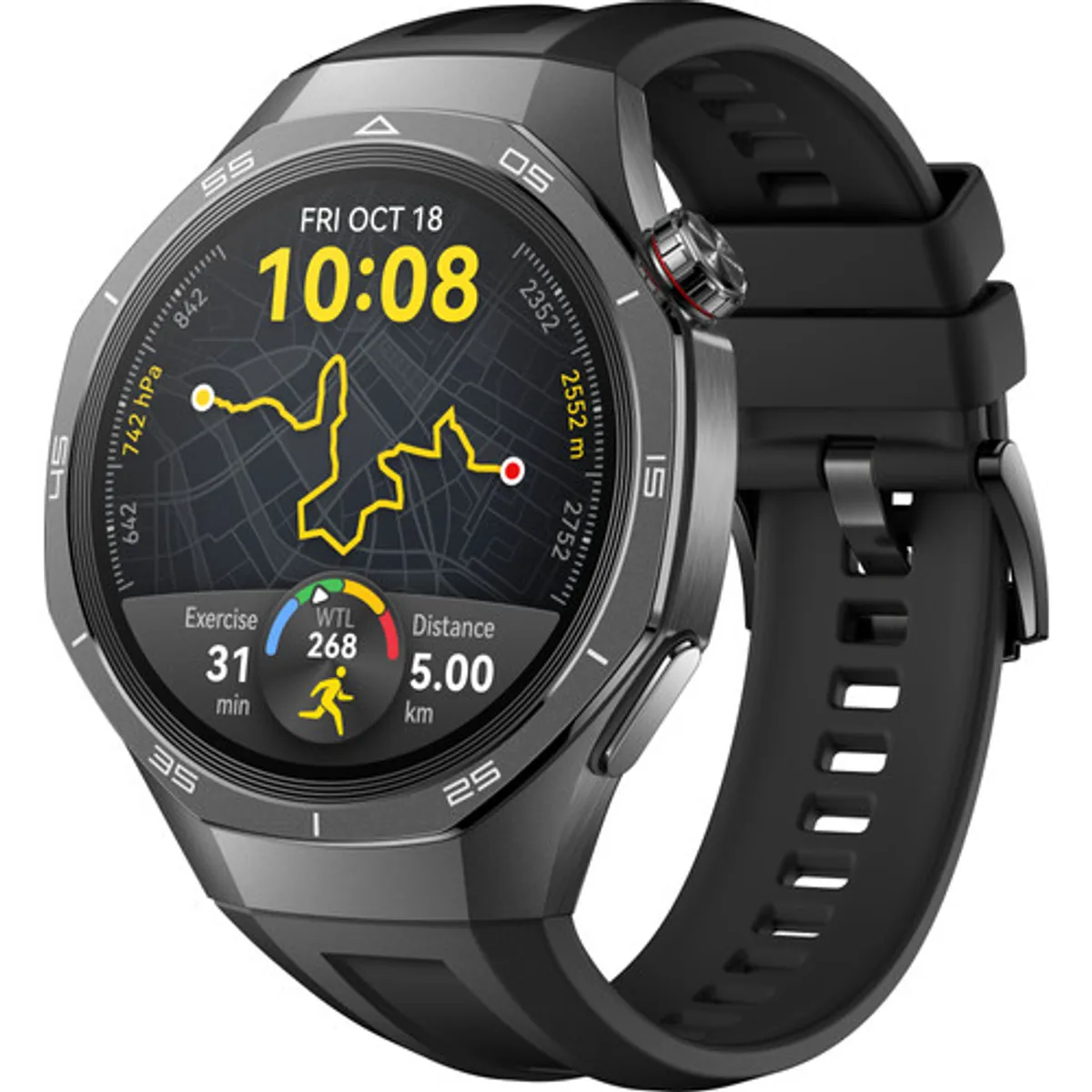 Huawei Watch GT5 Pro 46mm Grijs/Zwart