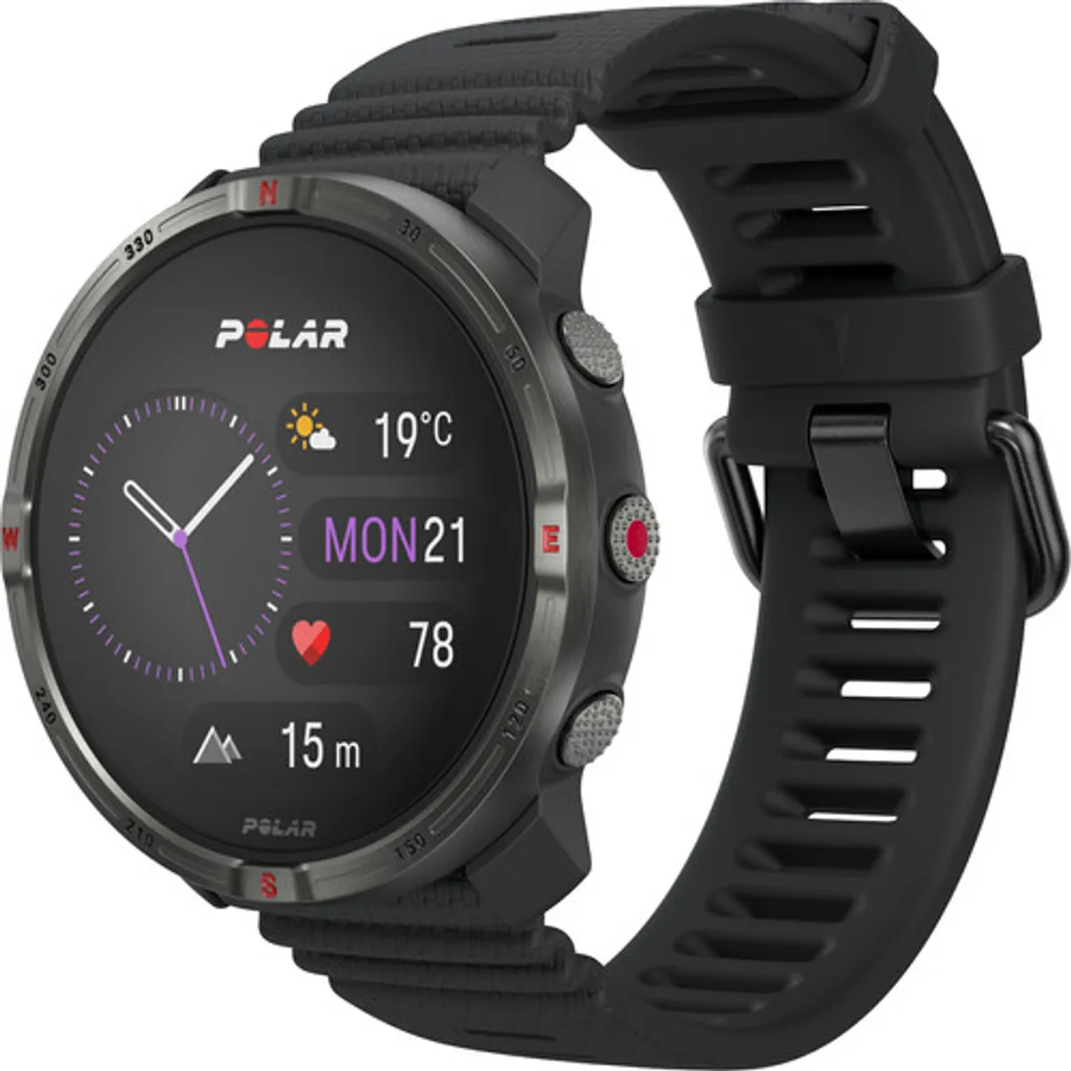 Polar Grit X 2 Zwart