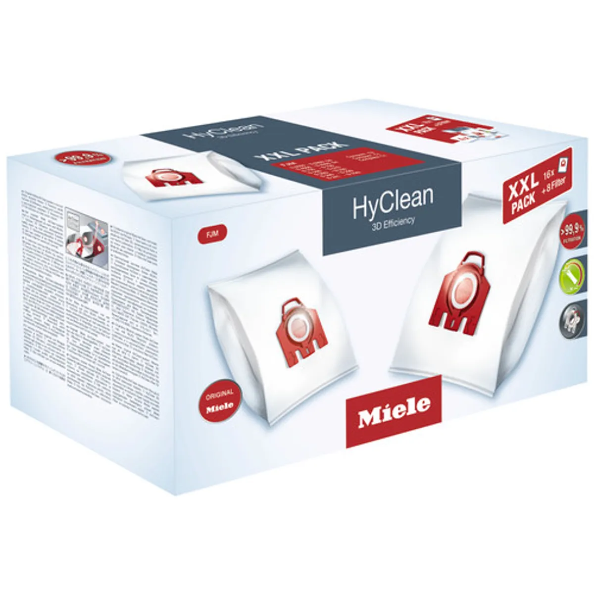 Miele Maxipack HyClean Efficiency 3D FJM (16 stuks)