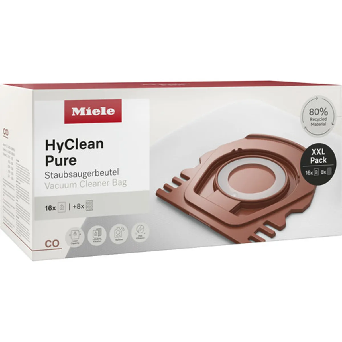 Miele XXL HyClean Pure CO (16 stuks)