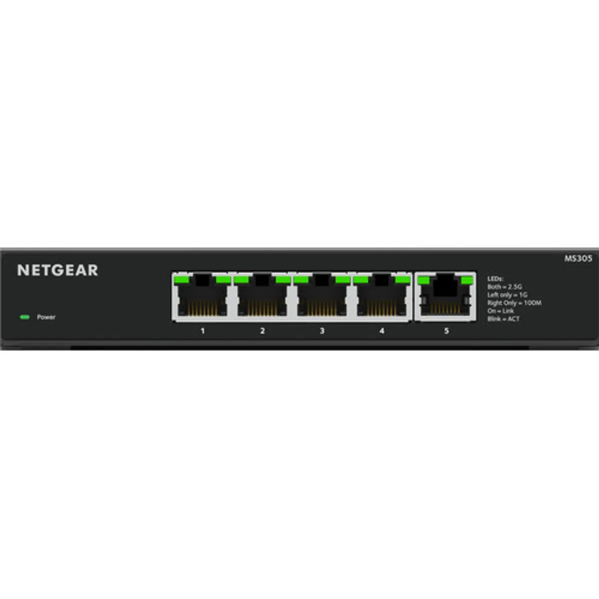Netgear 5-port 2.5G Ethernet Unmanaged Switch MS305