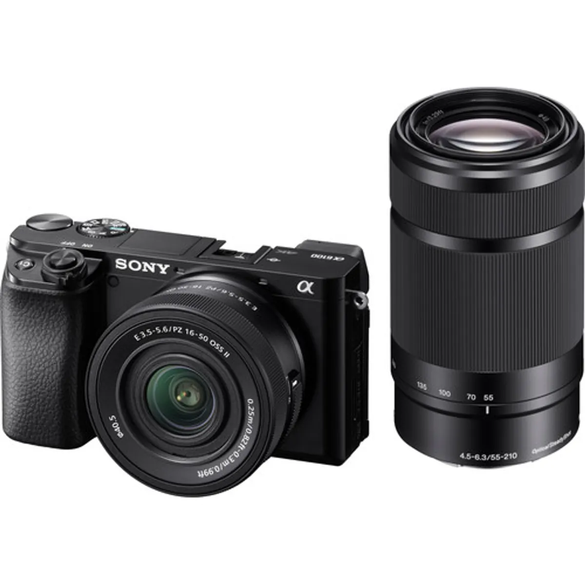 Sony Alpha A6100 + 16-50mm f/3.5-5.6 OSS II+ 55-210mm f/4.5-6.