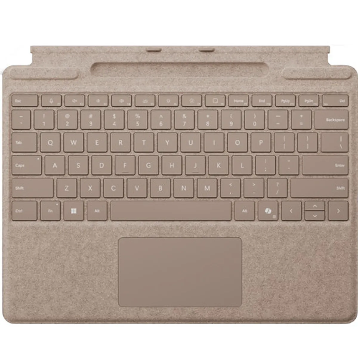 Microsoft Surface Pro 13 Inch Type Cover met penopslag Duinzand Qwerty