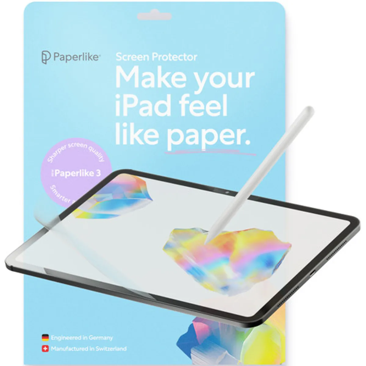 Paperlike Apple iPad Pro 11 inch (2024) Screenprotector Kunststof Duo Pack