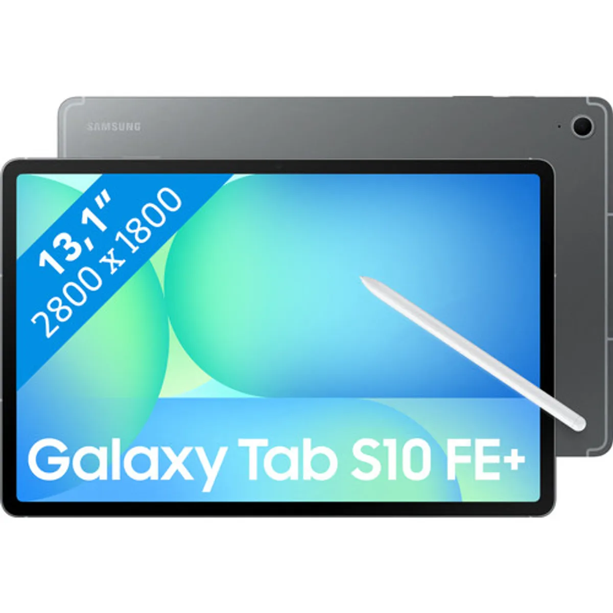 Samsung Galaxy Tab S10 FE Plus 13,1 inch 128GB Wifi + 5G Grijs