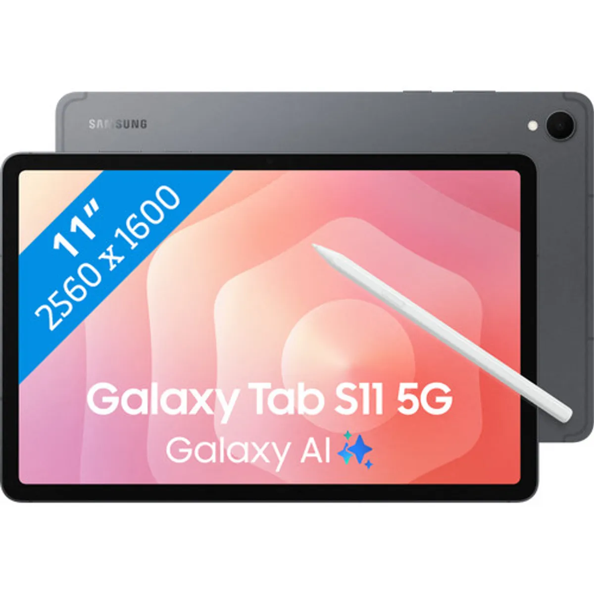Samsung Galaxy Tab S11 11 inch 128GB Wifi + 5G Grijs