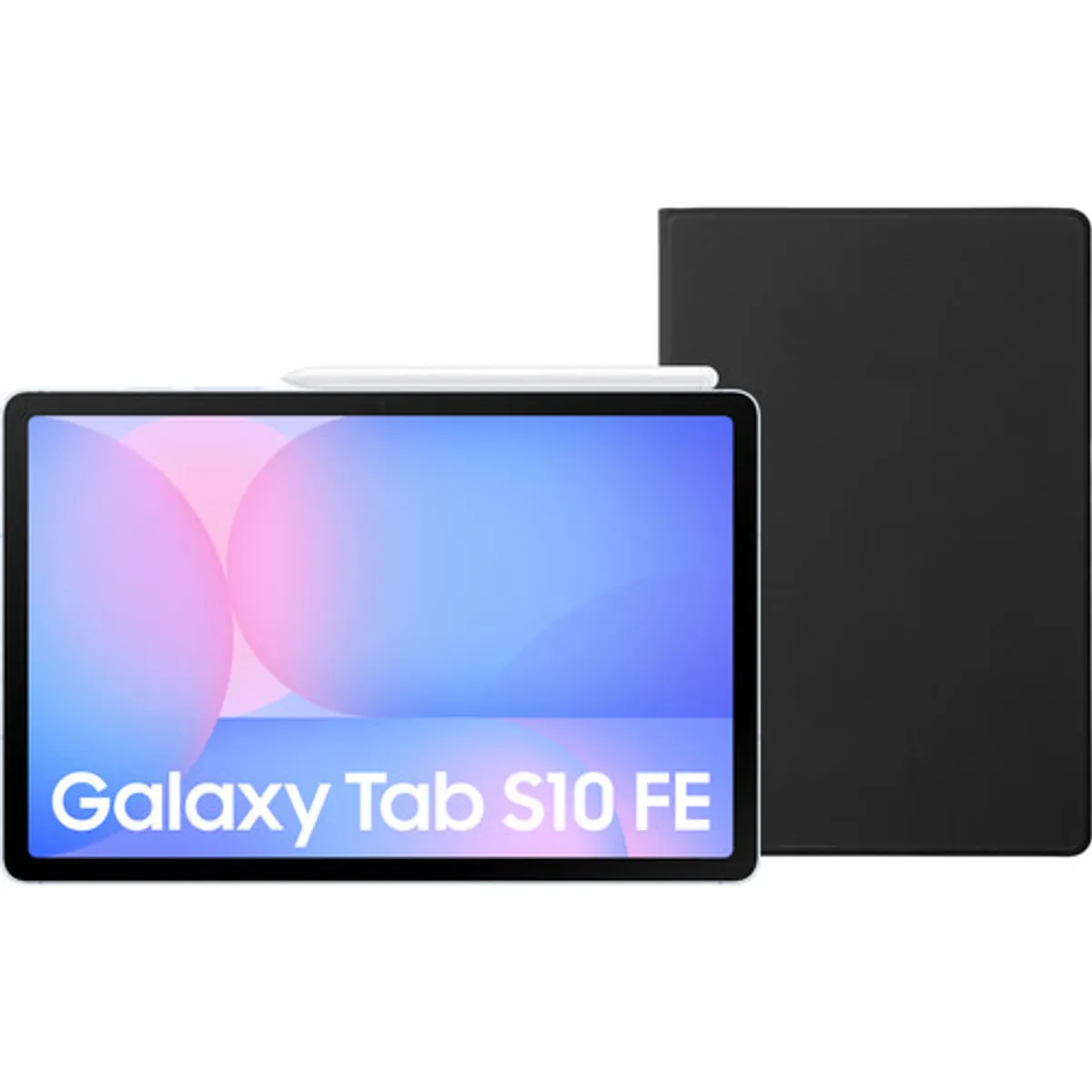 Samsung Galaxy Tab S10 FE 10,9 inch 128GB Wifi Lichtblauw + BlueBuilt Book Case Zwart
