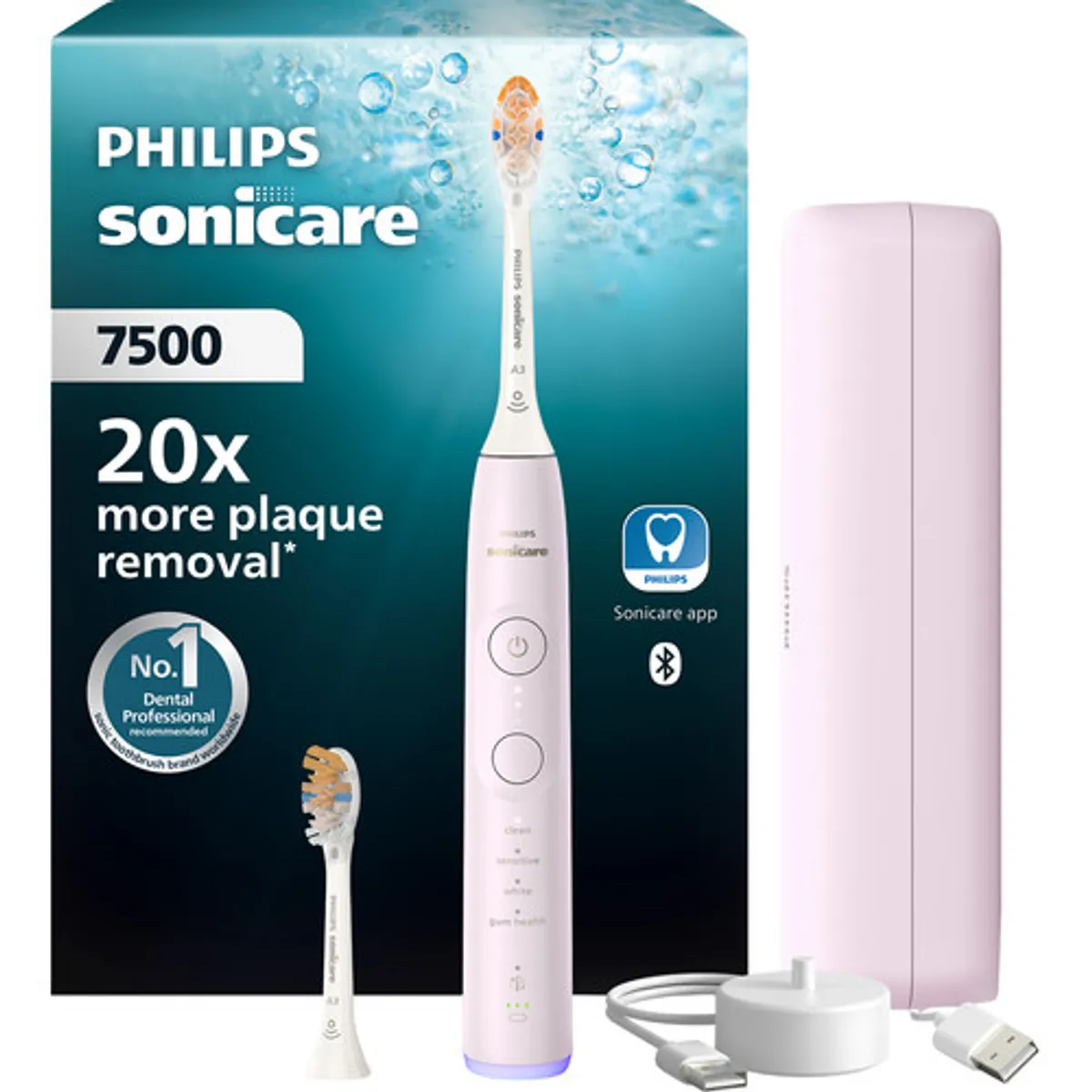 Philips Sonicare Series 7500 HX7422/06 Roze