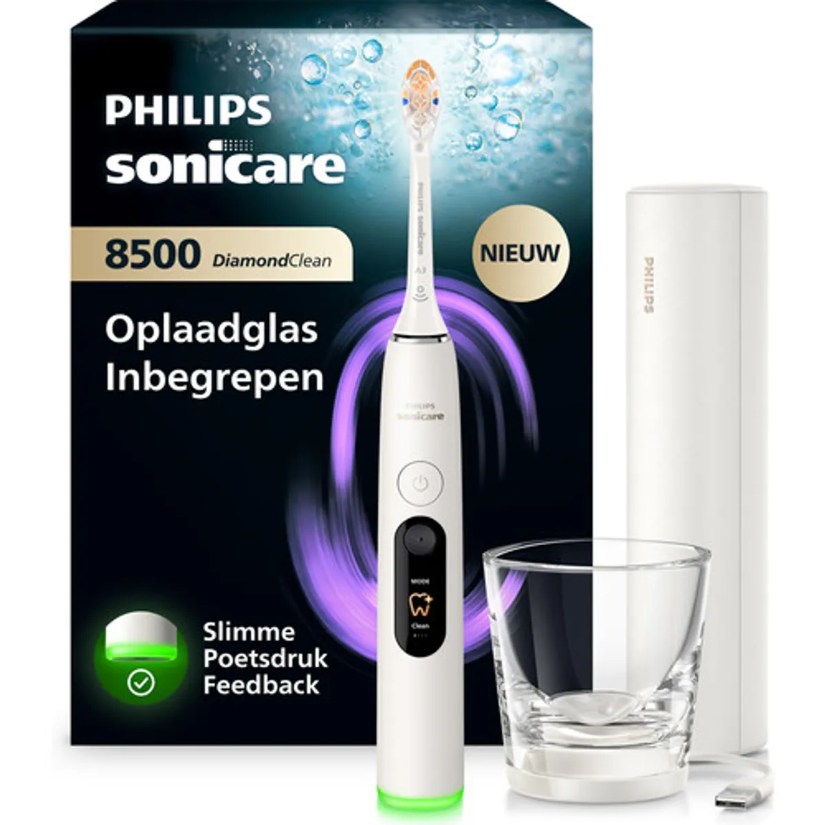 Philips Sonicare Series 8500 HX8513/11 Wit