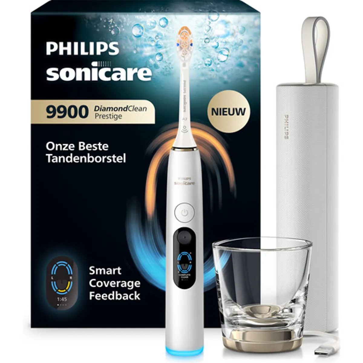 Philips Sonicare Series 9900 HX9813/91 Wit