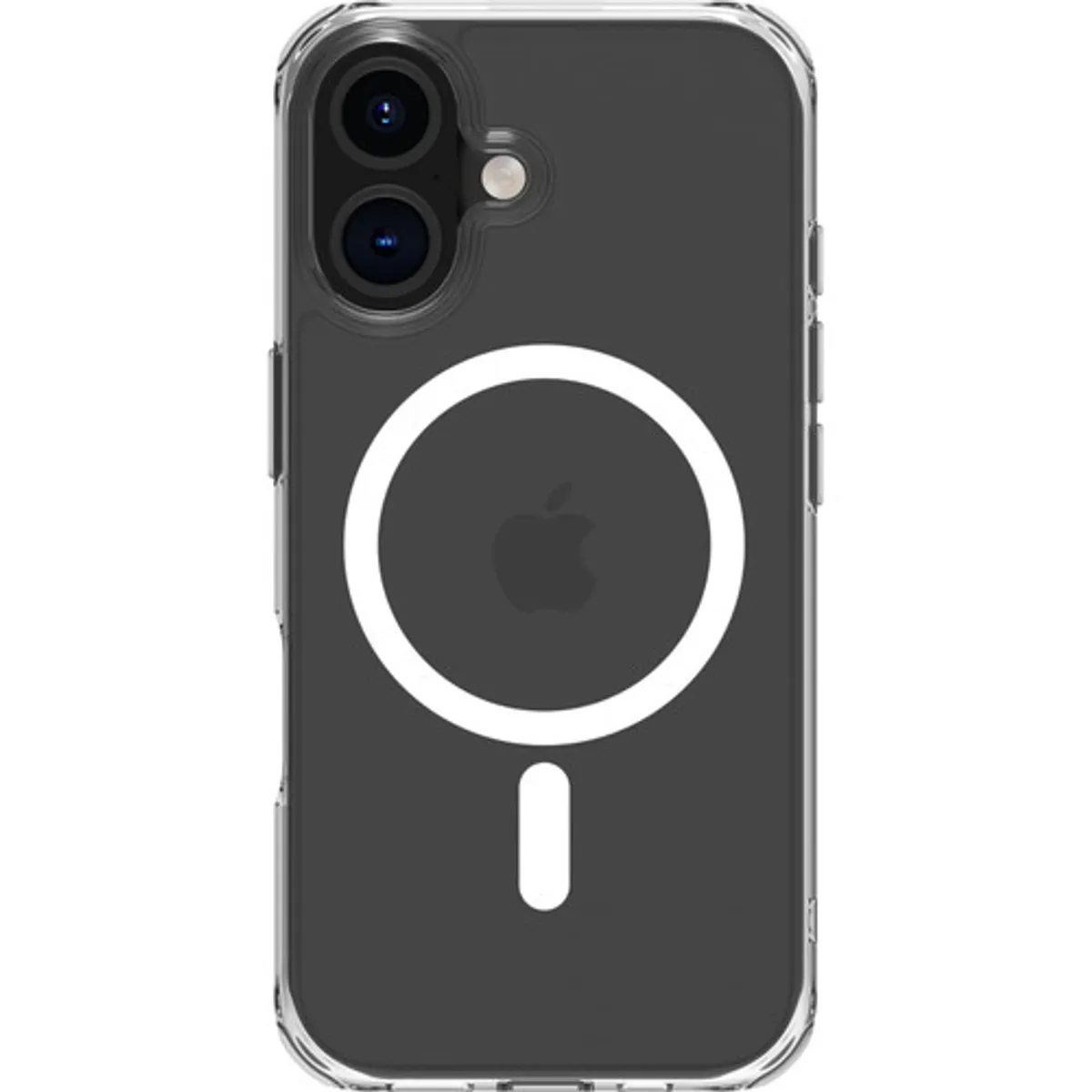 BlueBuilt Protective Back Cover met MagSafe iPhone 16 Transparant
