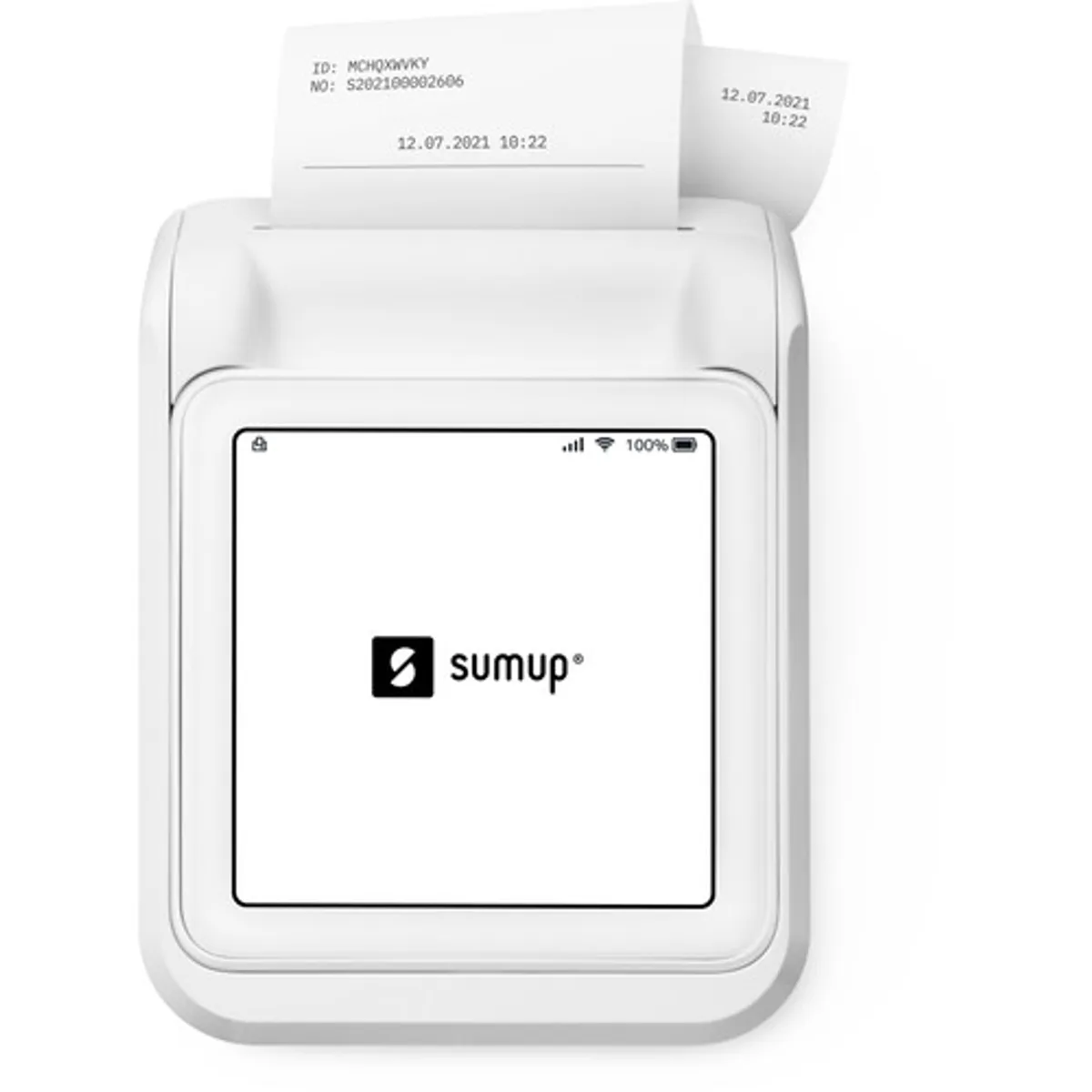 SumUp Solo 4G Mobiel Pinapparaat + Oplaadstation met Printer