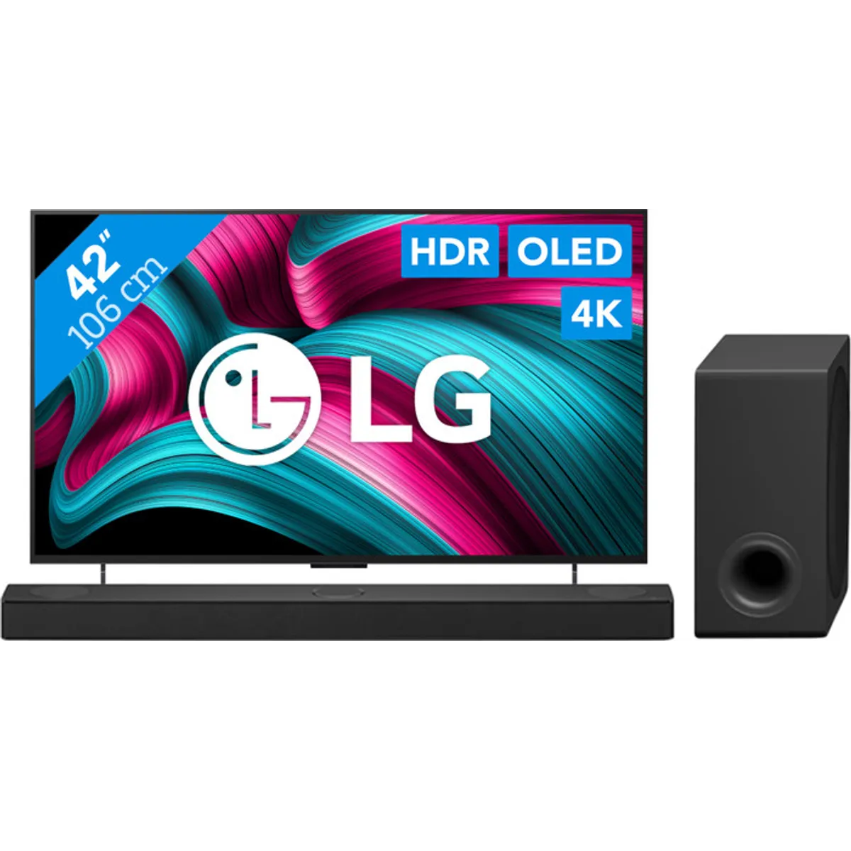 LG 42" OLED EVO C54 4K (2025) + LG DS80TR