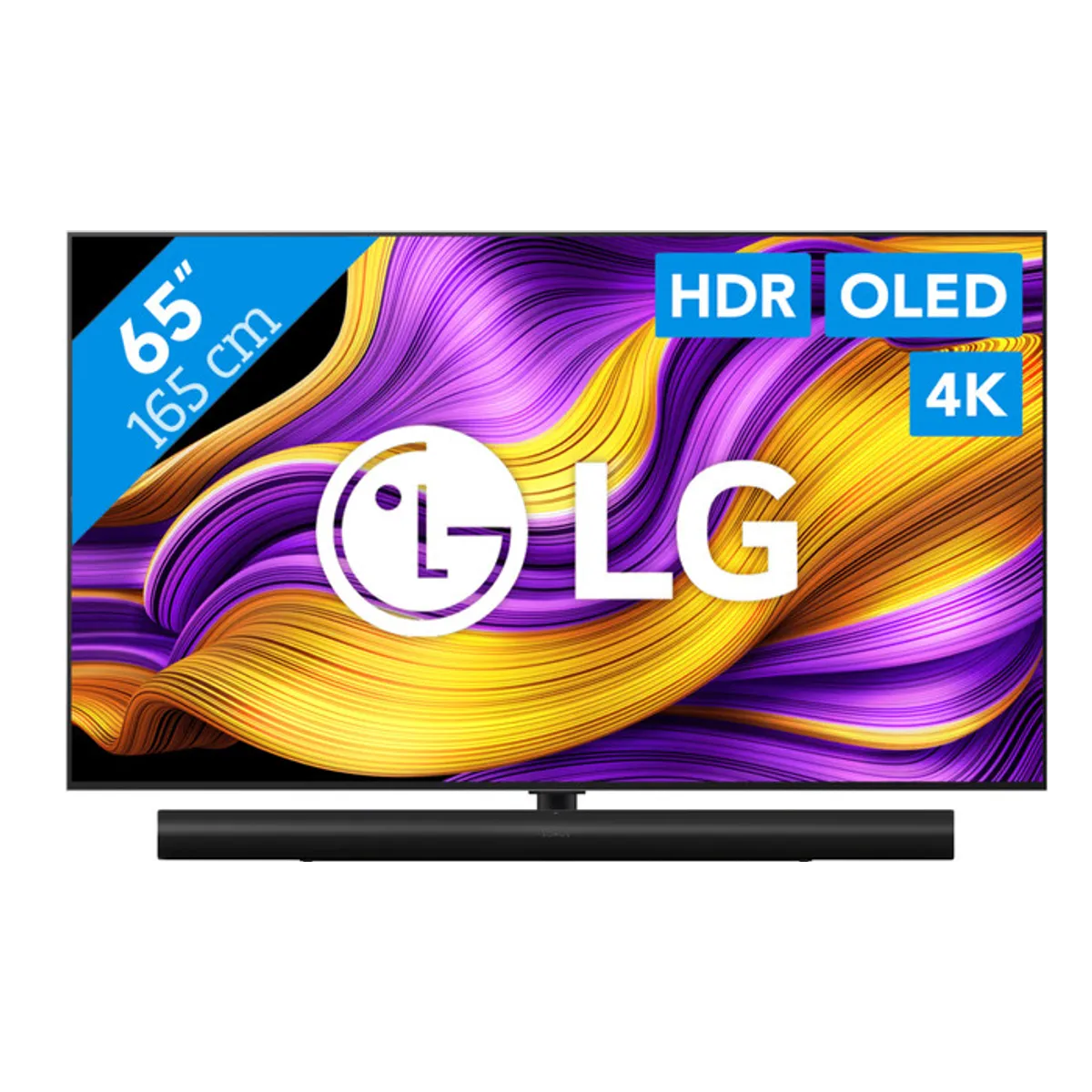 LG 65" OLED EVO G56 4K (2025) + Sonos Arc Ultra Zwart