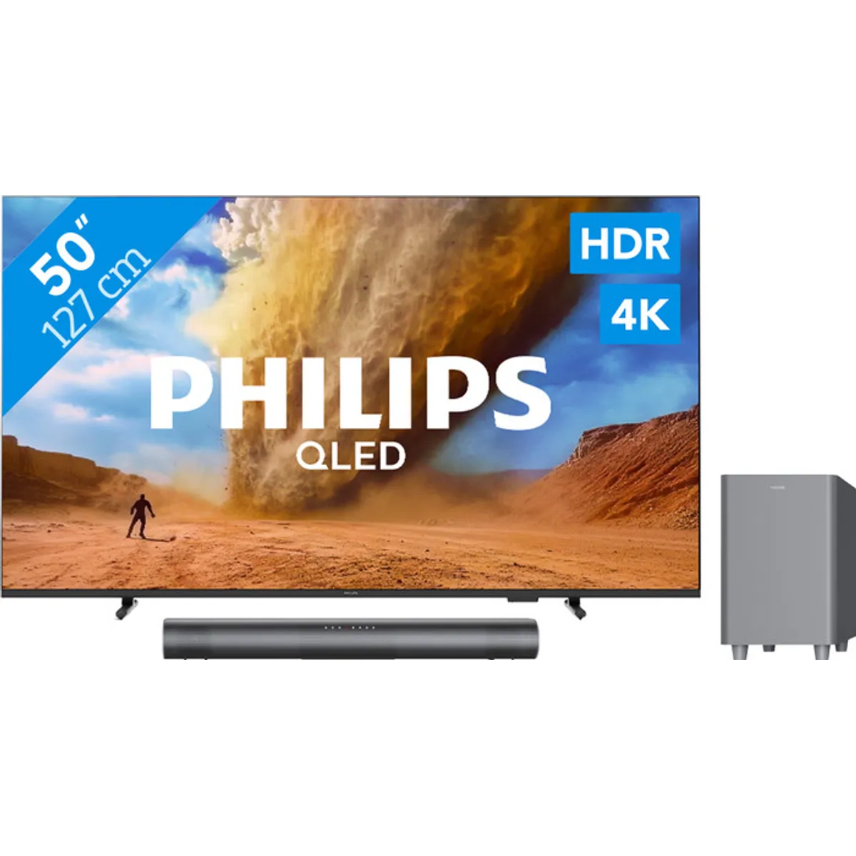 Philips 50" PUS7800 QLED 4K (2025) + Philips TAB6100