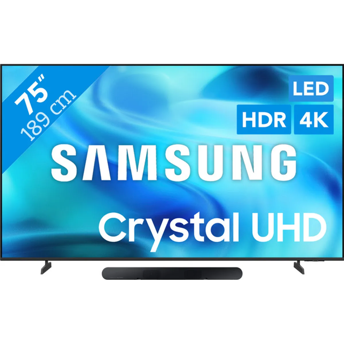 Samsung Led 75" U8070H (2026) + Samsung HW-S60D Zwart (2024)