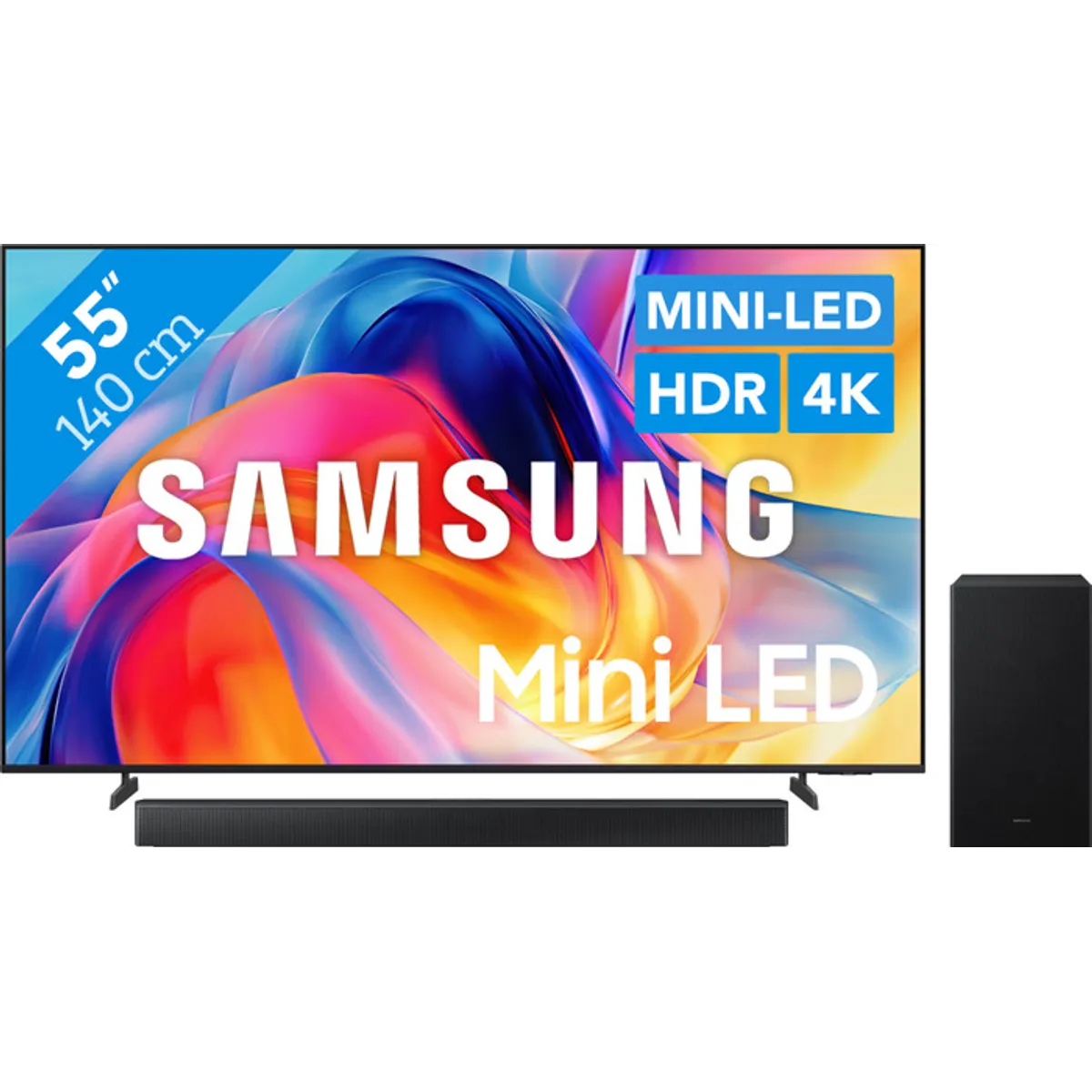 Samsung Mini-led 55" M73H (2026) + Samsung HW-B66CF (2025)