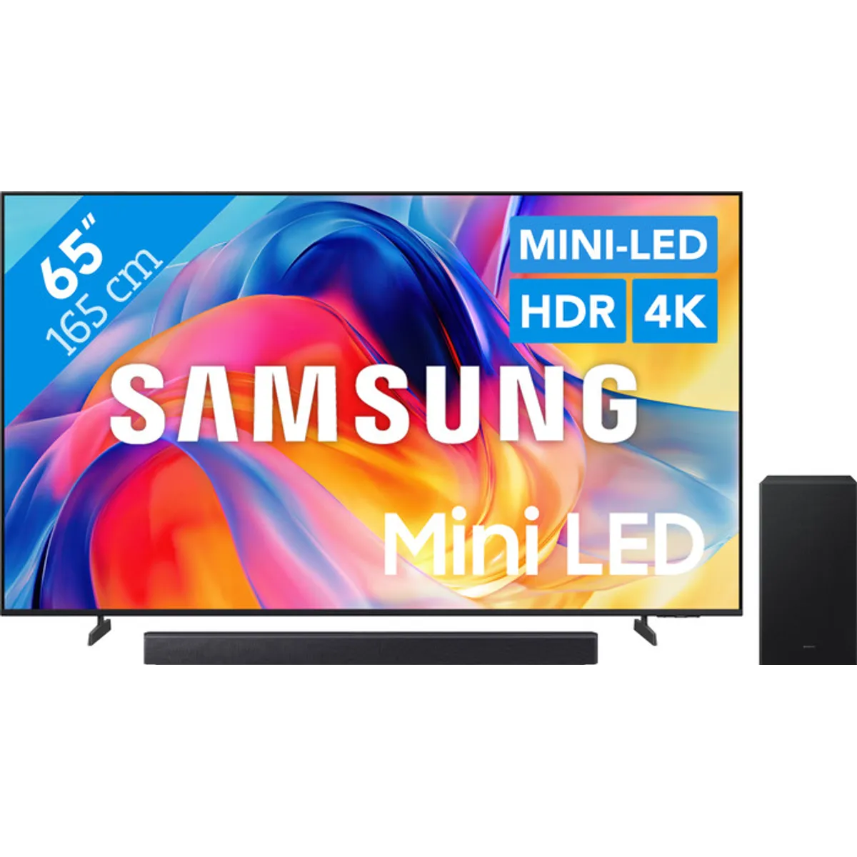Samsung Mini-led 65" M73H (2026) + Samsung HW-B450F (2025)