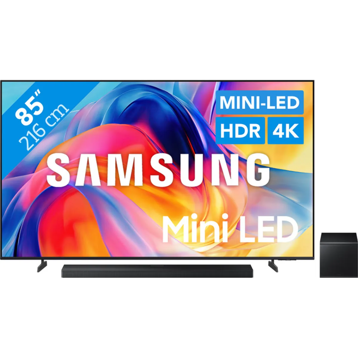 Samsung Mini-led 85" M73H (2026) + Samsung HW-QS700F (2025)