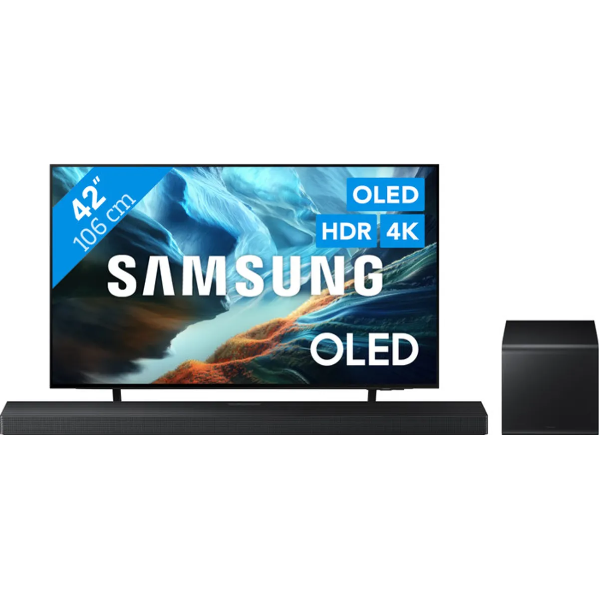 Samsung OLED 42" S90H (2026) + Samsung HW-Q600H (2026)