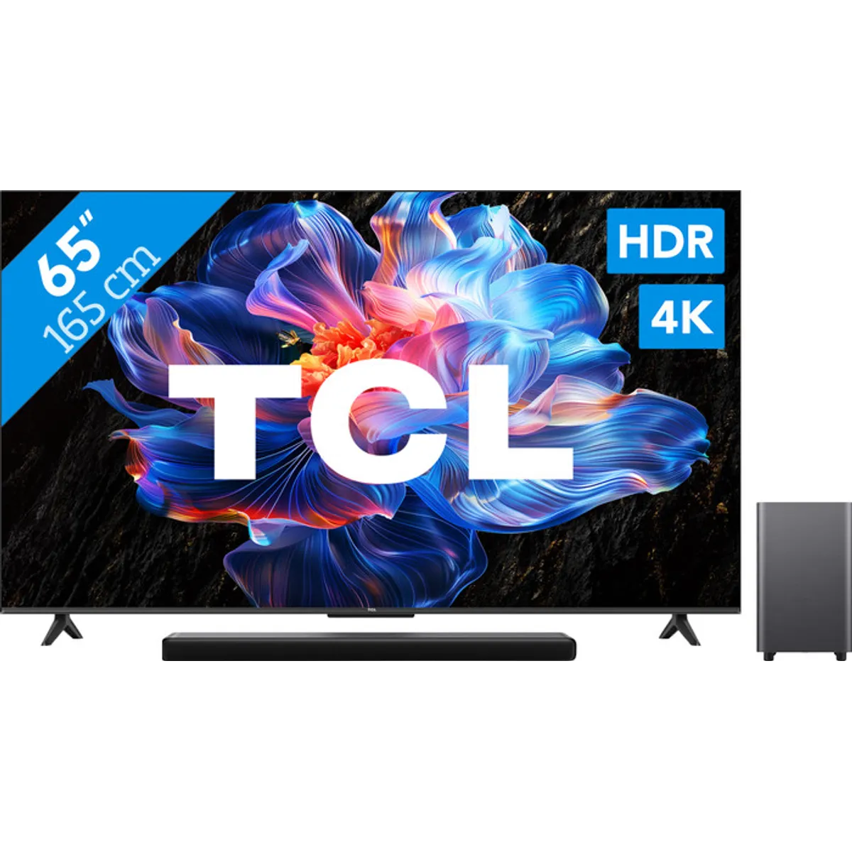 TCL 65" Led P61K 4K (2025) + TCL S55H 2.1 Soundbar