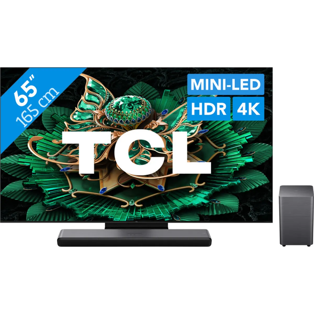 TCL 65" QD Mini-led C71K 4K (2025) + TCL S55H 2.1 Soundbar