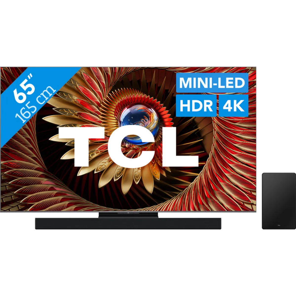TCL 65" QD Mini-led C81K 4K (2025) + TCL Q75H