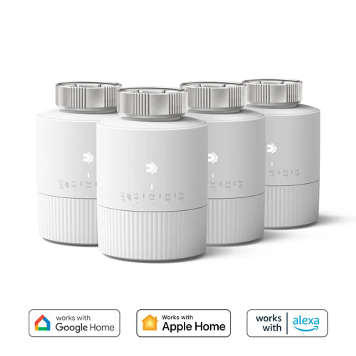 tado Slimme Radiatorknop uitbreiding 4-Pack