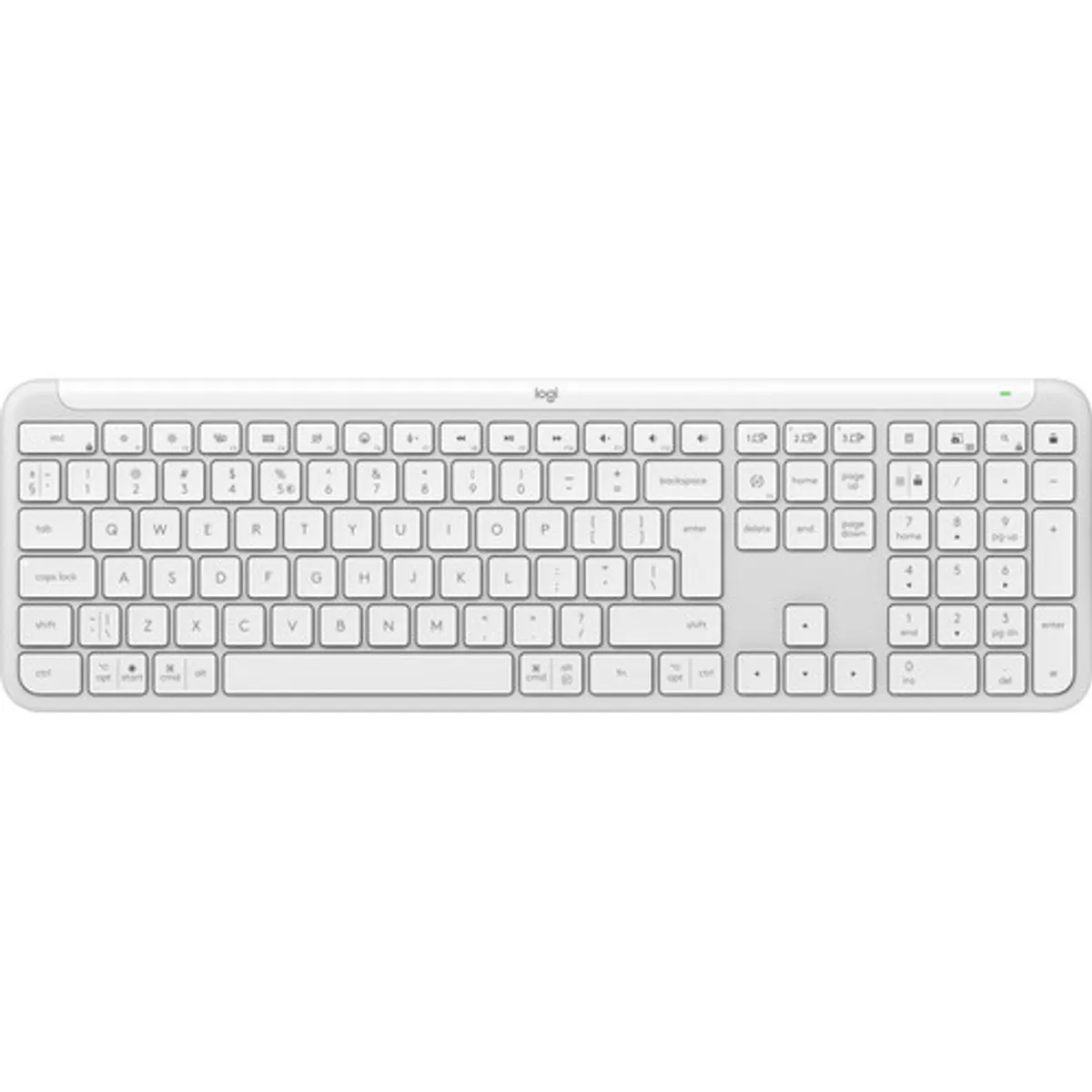 Logitech Signature Slim K950 Draadloos Toetsenbord Qwerty Wit