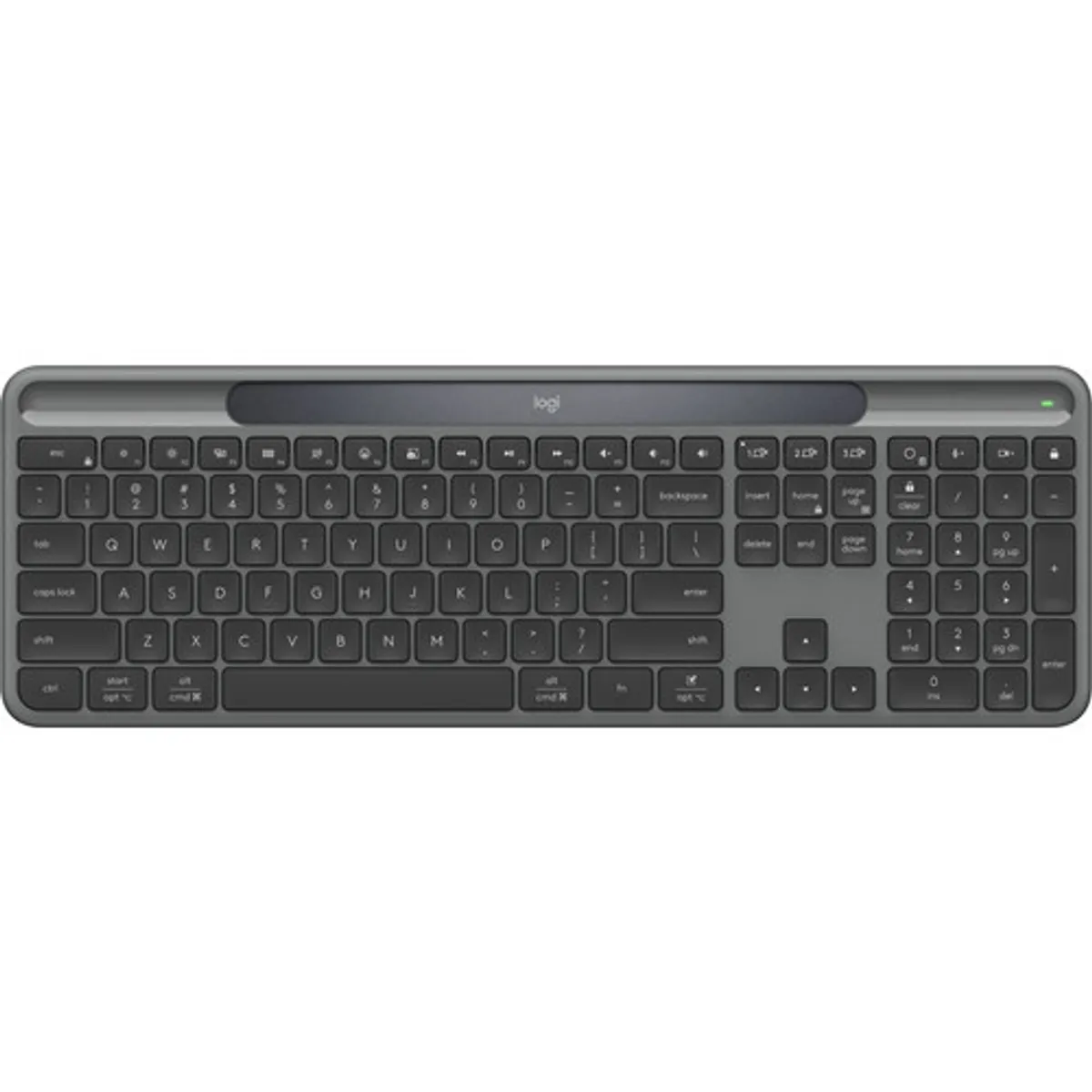 Logitech Signature Slim Solar+ Draadloos Toetsenbord QWERTY
