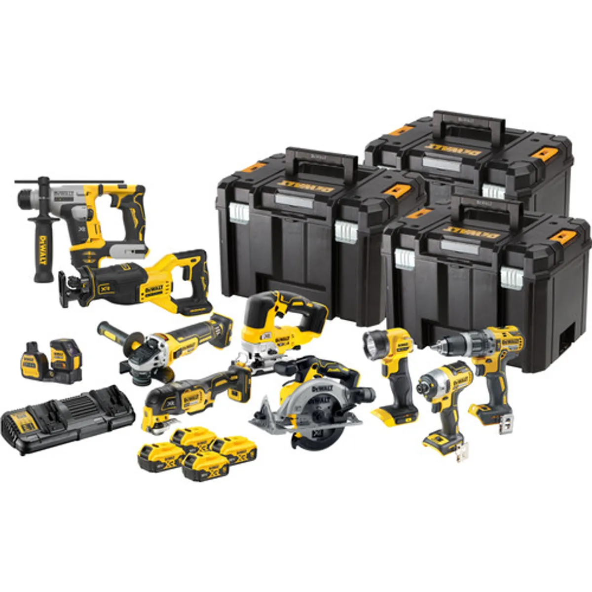 DeWalt DCK1012P4T-QW Combiset
