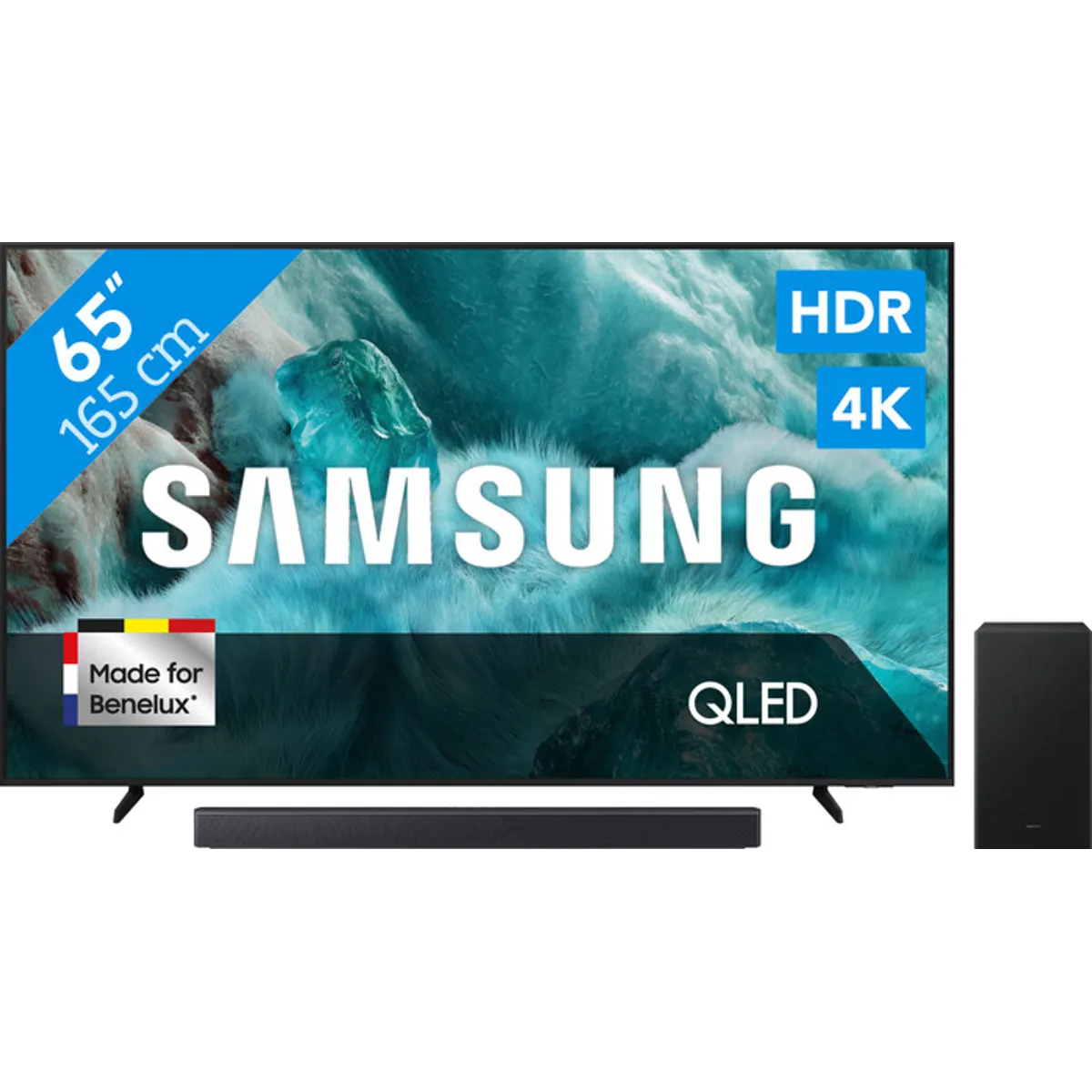 Samsung 65" QLED Q7F4 4K (2025) + Samsung HW-B450F (2025)
