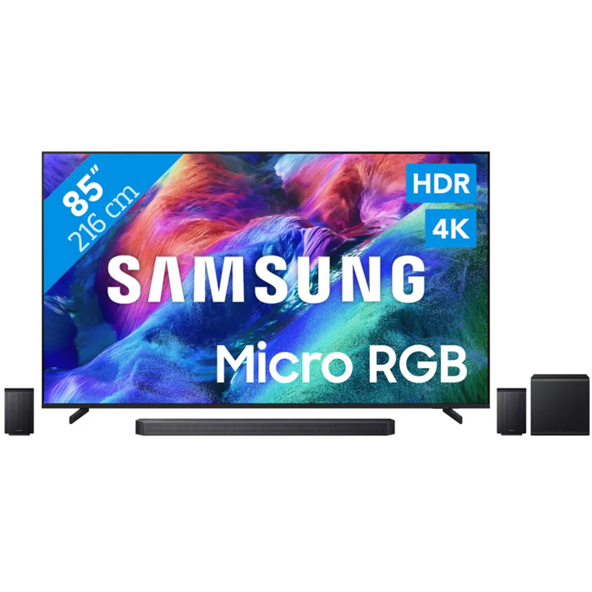 Samsung Micro RGB 85" R85H (2026) + Samsung HW-Q930H (2026)