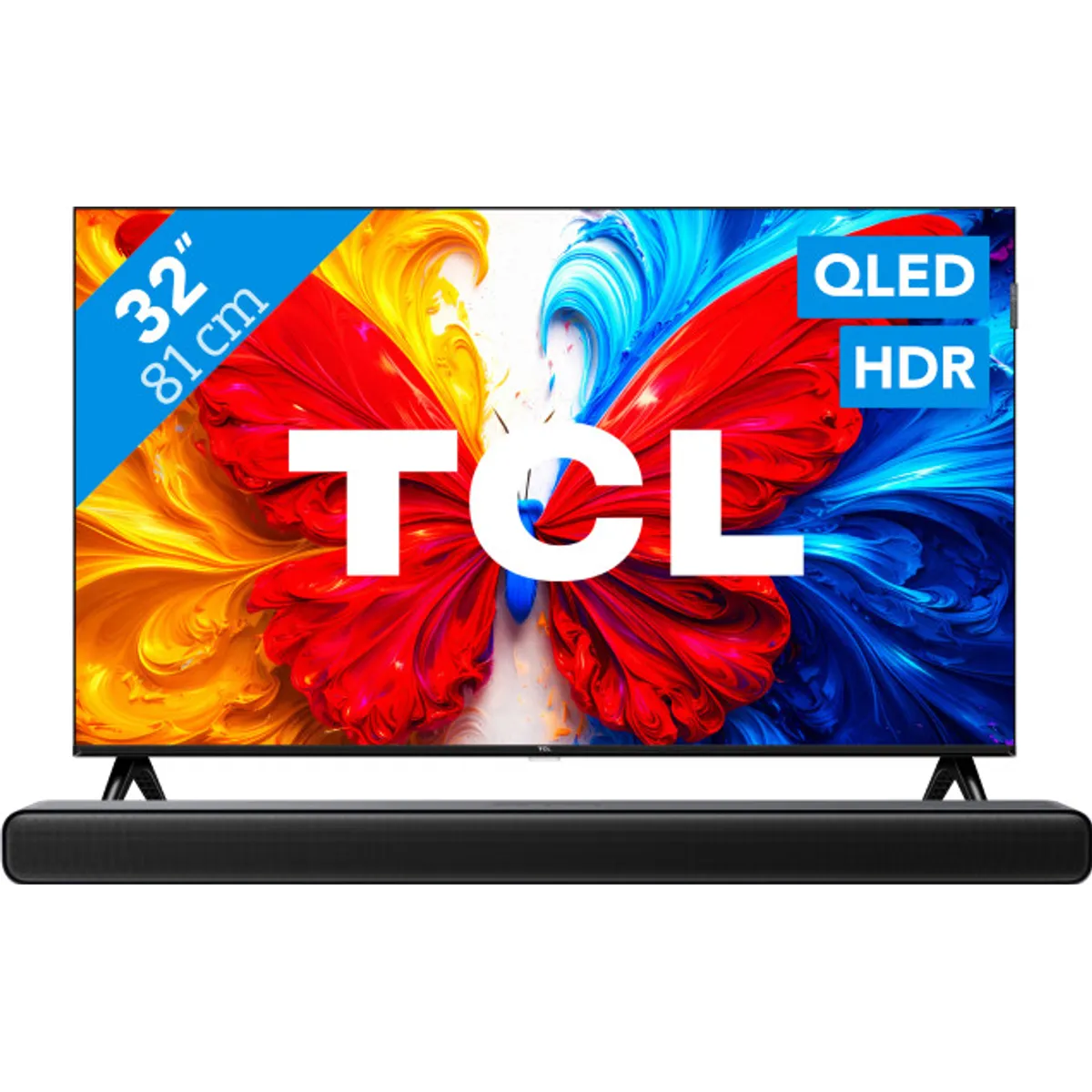 TCL 32" QLED S5L 4K (2026) + TCL S45H 2.0 Soundbar
