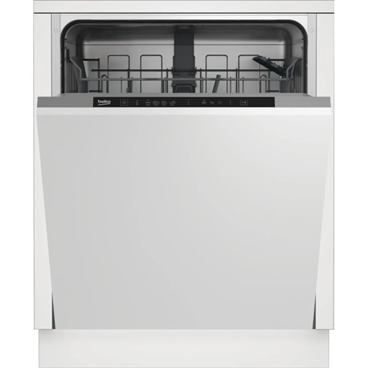Beko DIN34320 / Inbouw / Volledig geintegreerd / Nishoogte 82 - 87 cm