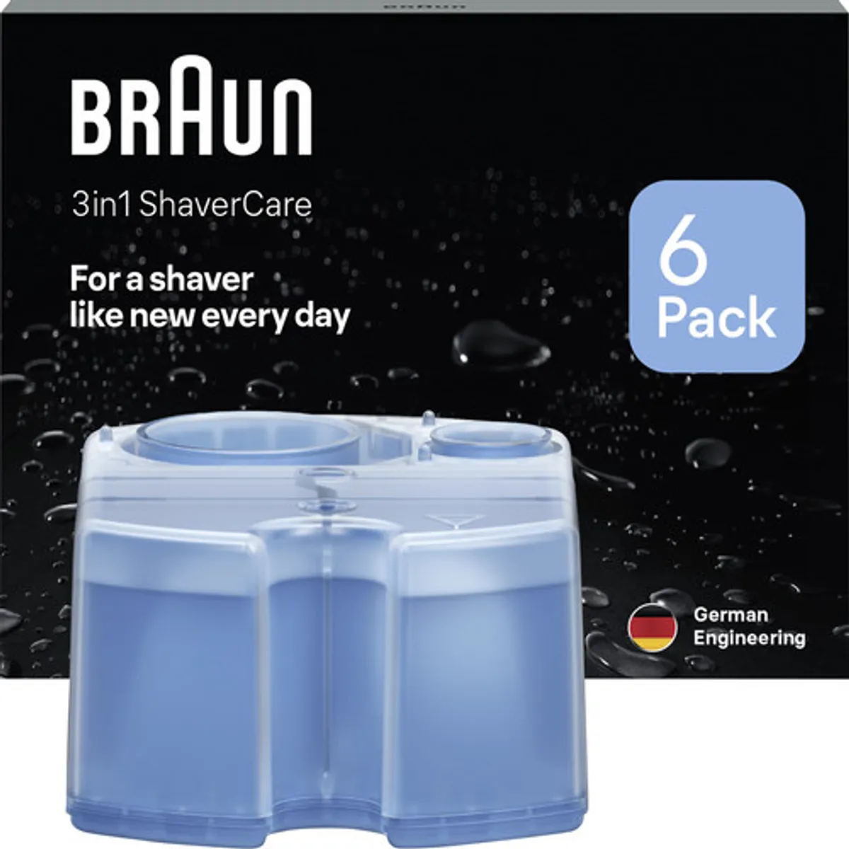 Braun Clean & Renew Refill Cartridge CCR 6 stuks