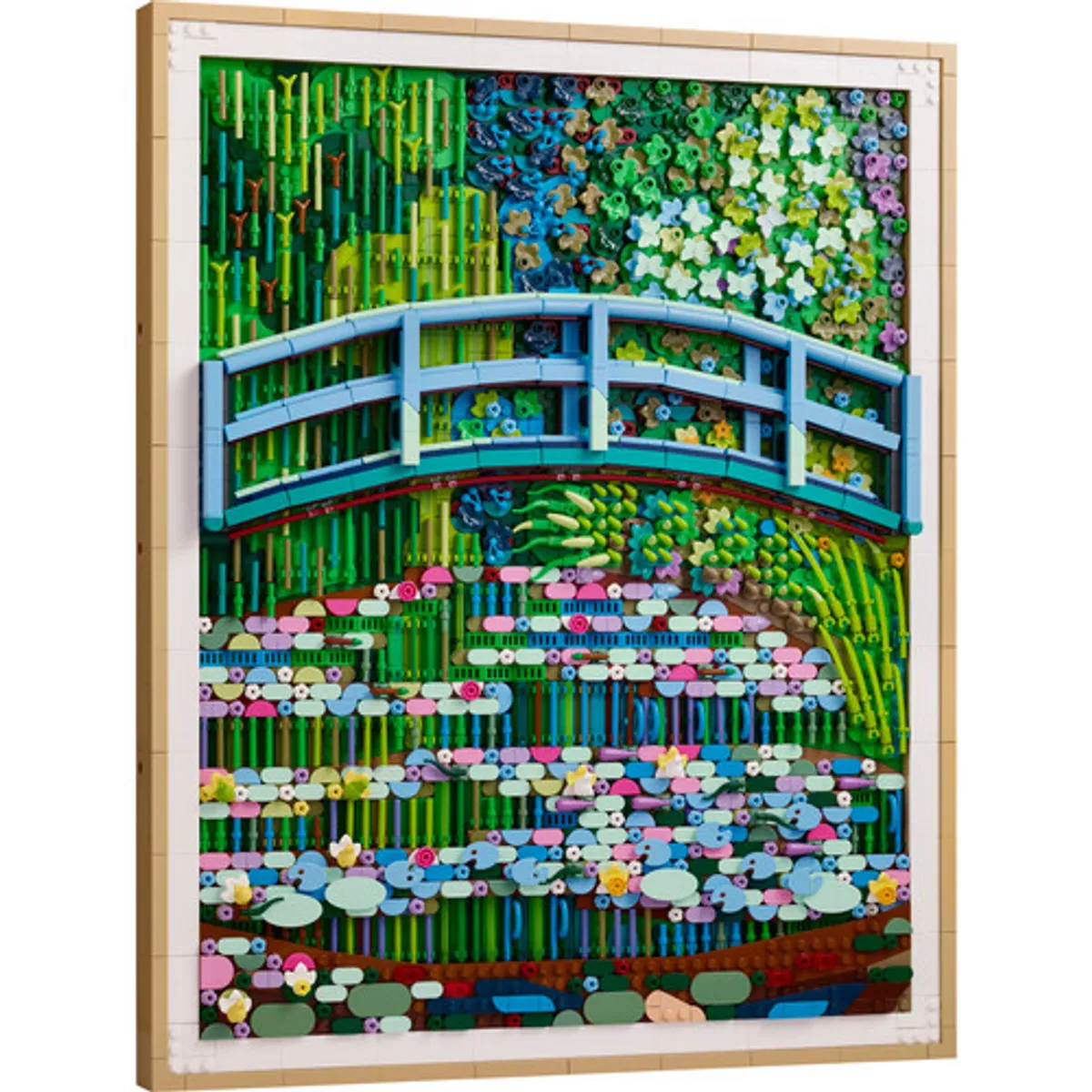 LEGO Art Claude Monet: Brug over een vijver met waterlelies 31220