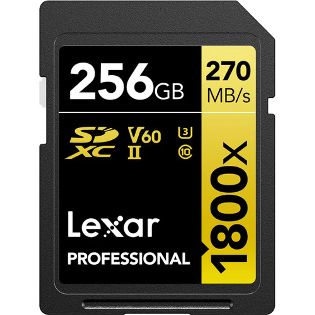 Lexar Professional SDXC 1800x GOLD 256GB 180MB/s